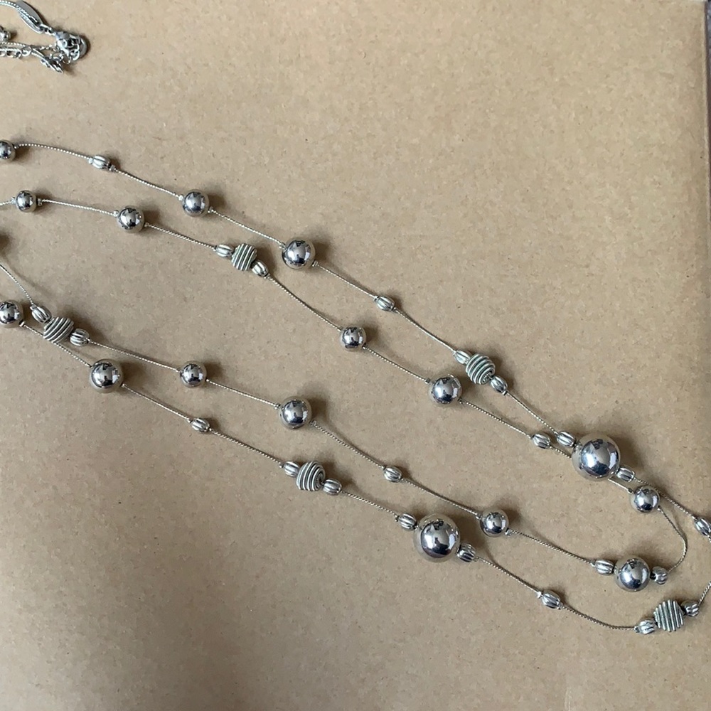 Silver necklace